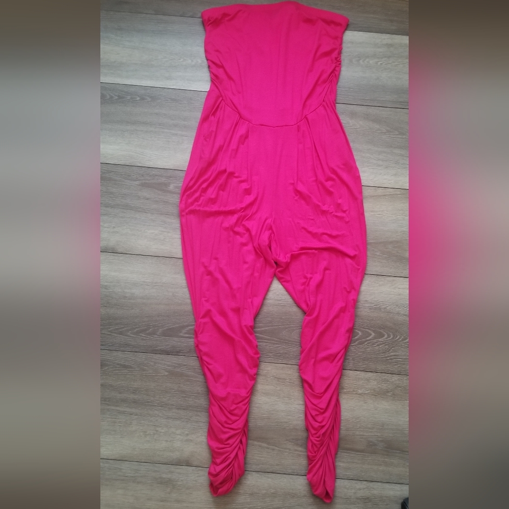 Pink Halter Jumpsuit
